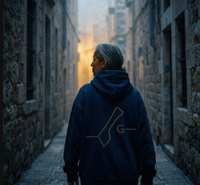 web GAZAN Streetwear Pullover aus Gaza